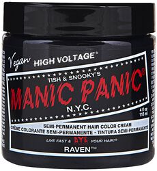 Raven Black - Classique, Manic Panic, Teinture pour cheveux