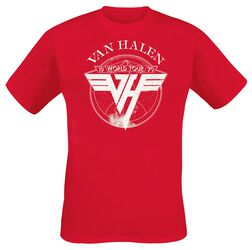 1979 Tour, Van Halen, T-Shirt Manches courtes