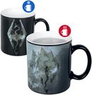 V - Skyrim - Symbole Du Dragon - Mug Thermoréactif, The Elder Scrolls, Mug