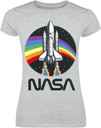 Rainbow, NASA, T-Shirt Manches courtes
