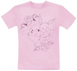 Enfants - Pikachu & Évoli, Pokémon, T-shirt