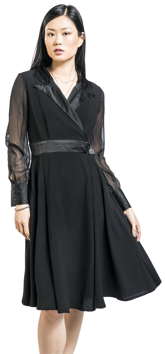 Polly Robe Noire Timeless London Robe milongue EMP