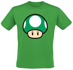 Champignon, Super Mario, T-Shirt Manches courtes