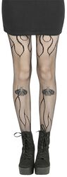 Flames fishnet tights, Banned, Collant