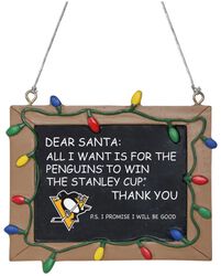 Pittsburgh Penguins - Blackboard sign, NHL, Boules