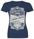 Living On A Prayer, Bon Jovi, T-Shirt Manches courtes