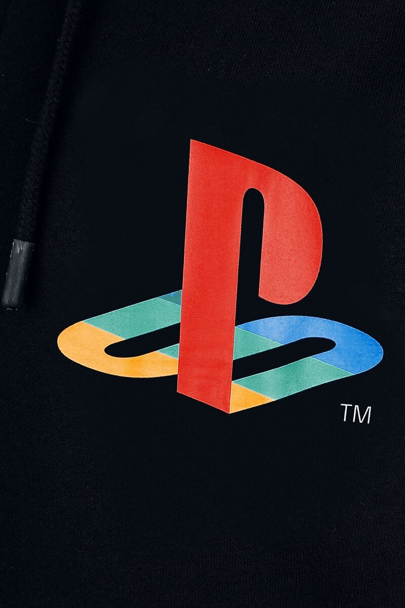 Balenciaga x Sweat à capuche surdimensionné en coton PlayStation Noir Homme de la Collection - FW21 - FR