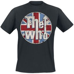 Distressed Union Jack, The Who, T-Shirt Manches courtes