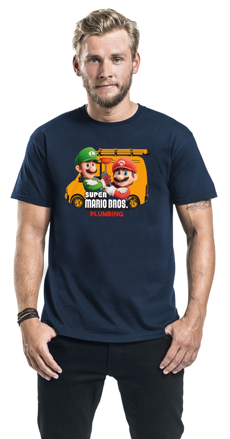 T-shirt Super Mario Bros tuyau - pipe - Taille L