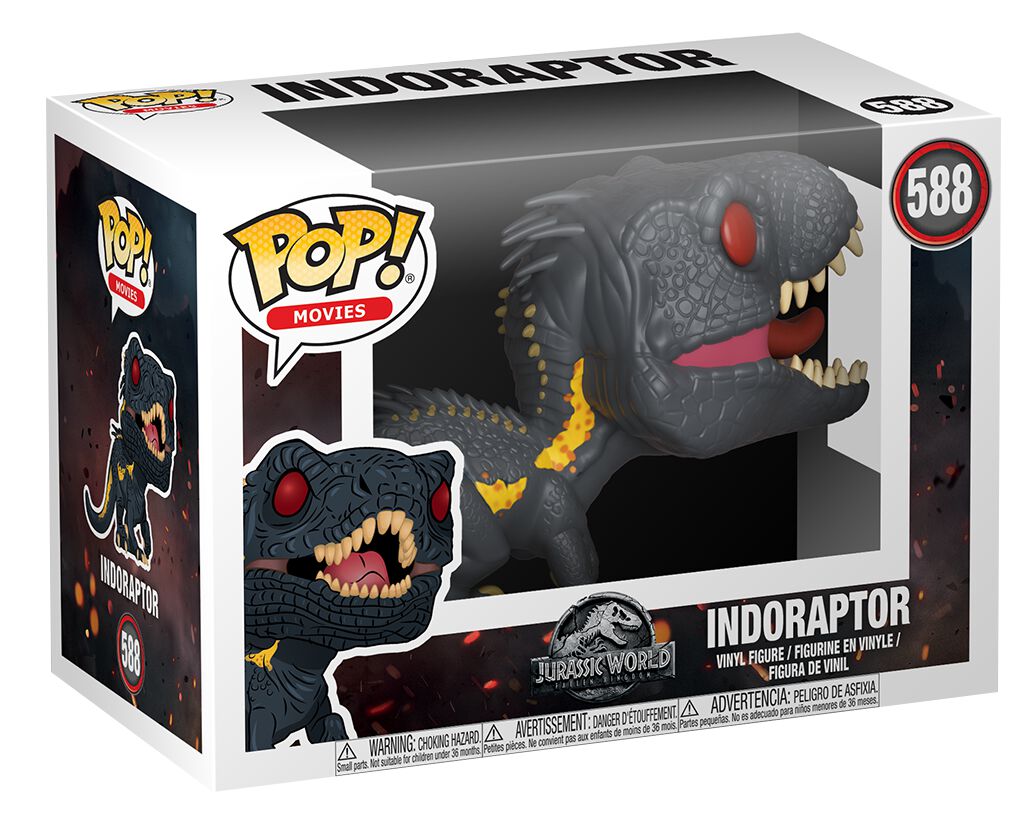 Jurassic World Figurine En Vinyle Indoraptor 588 Jurassic Park