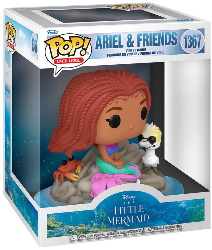 Ariel & Friends (Pop! Deluxe) vinyl figurine no. 1367