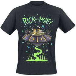 Vaisseau Spatial, Rick & Morty, T-Shirt Manches courtes