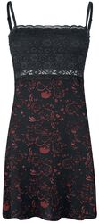 Nightgown with lace, Black Premium by EMP, Chemise de nuit