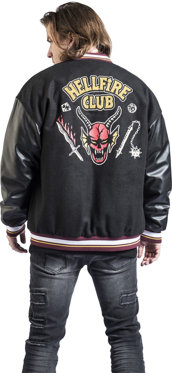 Hellfire Club Stranger Things Veste Varsity EMP
