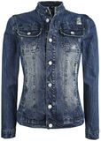 Ladies Jeans Jacket, Full Volume by EMP, Veste en Jean