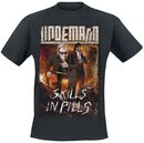 Fire - Skills In Pills, Lindemann, T-Shirt Manches courtes