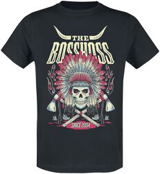 Chief Skull Shirt, The BossHoss, T-Shirt Manches courtes