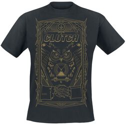 All Seeing Owl, Clutch, T-Shirt Manches courtes