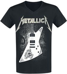 Papa Het Guitar, Metallica, T-Shirt Manches courtes