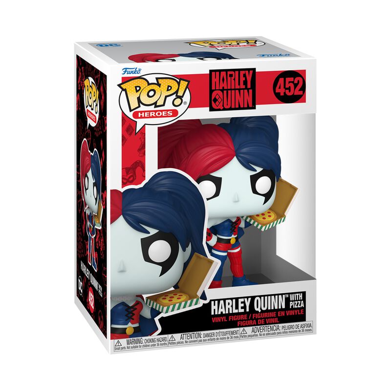 Harley Quinn avec Pizza - Funko Pop! n°452