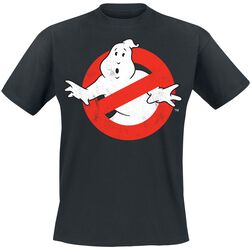 Logo Délavé, SOS Fantômes, T-Shirt Manches courtes