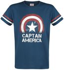 Légende, Captain America, T-Shirt Manches courtes