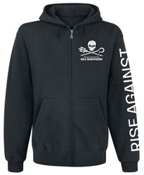Sea Shepherd Cooperation - Our Precious Time Is Running Out, Rise Against, Sweat-shirt à capuche