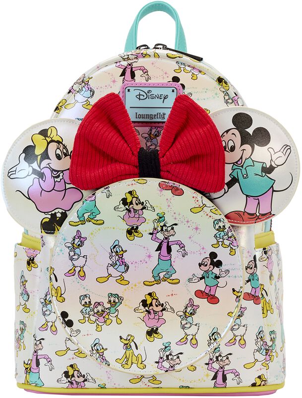 Loungefly - Mickey & ses Amis - Disney 100 AOP avec Support Oreilles