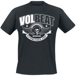Skullwing Ribbon, Volbeat, T-Shirt Manches courtes