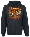 Coat Of Arms, Sabaton, Sweat-shirt zippé à capuche