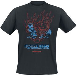 Neon Samurai, Cyberpunk 2077, T-Shirt Manches courtes
