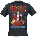 Let There Be Rock Guitar, AC/DC, T-Shirt Manches courtes