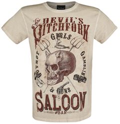 Devil's Saloon, Alchemy England, T-Shirt Manches courtes