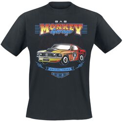 Driving, 80s style, Gas Monkey Garage, T-Shirt Manches courtes