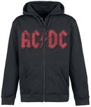 Hells Bell, AC/DC, Sweat-shirt zippé à capuche