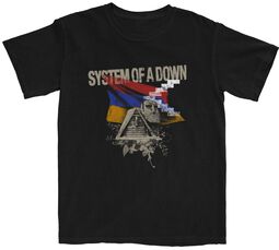 Armenian Statues, System Of A Down, T-Shirt Manches courtes