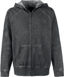 Hooded Jacket, Rock Rebel by EMP, Sweat-shirt zippé à capuche