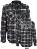 Checked Flannel Shirt, Rock Rebel by EMP, Chemise en flanelle