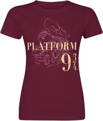 Platform 9 3/4, Harry Potter, T-Shirt Manches courtes