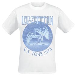 Tour 75, Led Zeppelin, T-Shirt Manches courtes