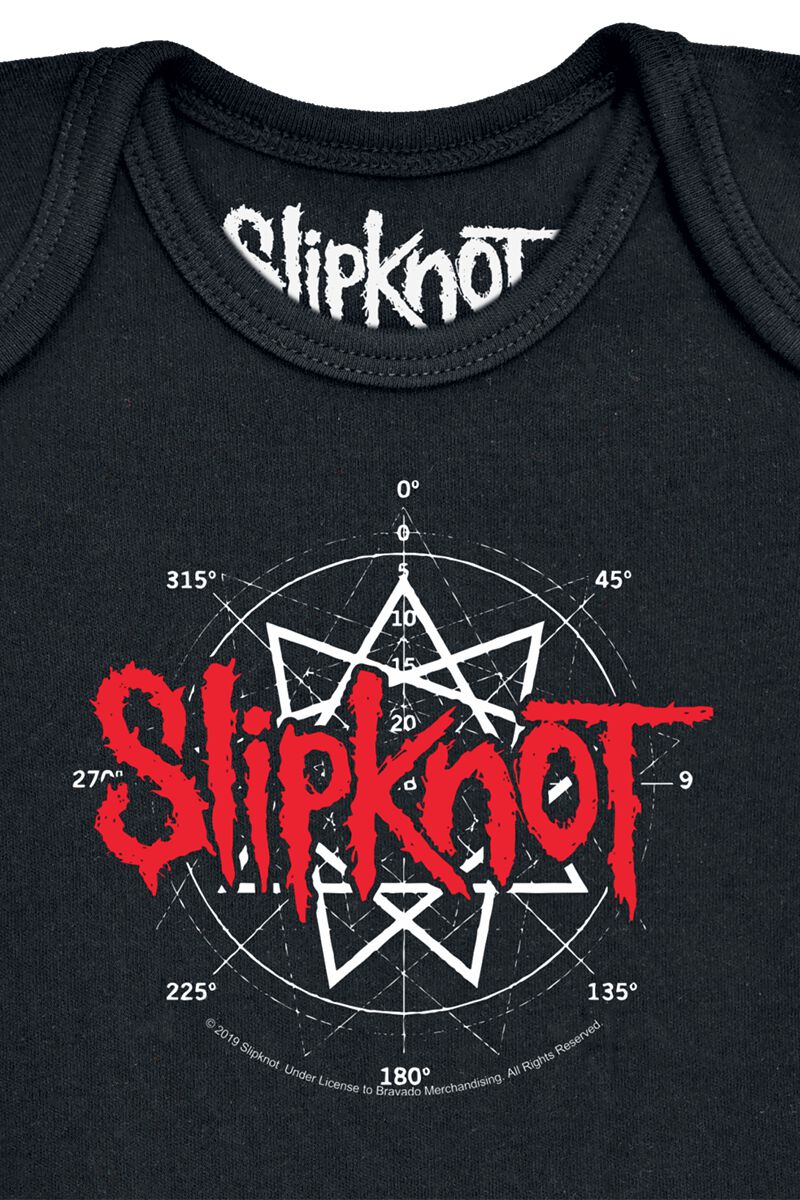 Débardeur Slipknot Negative Star - Vêtement Officiel Heavy Metal, Coupe Classique, Manches Double Couture