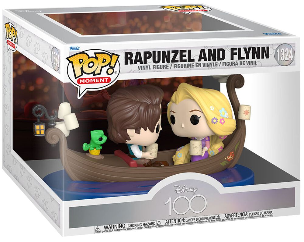 Disney 100 - Rapunzel and Flynn (POP! Moment) vinyl figure 1324