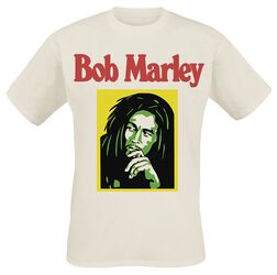 Rasta Coloured, Bob Marley, T-Shirt Manches courtes