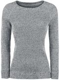 Knitted Basic Sweater, Black Premium by EMP, Pull tricoté