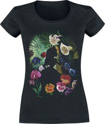Fleur Noire, Alice Au Pays Des Merveilles, T-Shirt Manches courtes