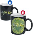 Portail - Mug Thermo-Réactif, Rick & Morty, Mug