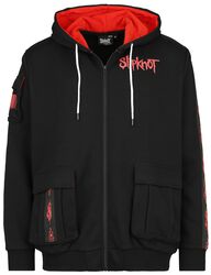 EMP Signature Collection - Oversize, Slipknot, Sweat-shirt zippé à capuche