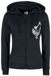 Valhalla - Corbeau & Symbole, Assassin's Creed, Sweat-shirt zippé à capuche