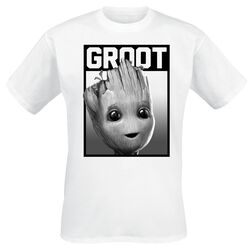 Groot - Carré, Les Gardiens De La Galaxie, T-Shirt Manches courtes