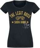 Sasha Banks - The Legit Boss, WWE, T-Shirt Manches courtes